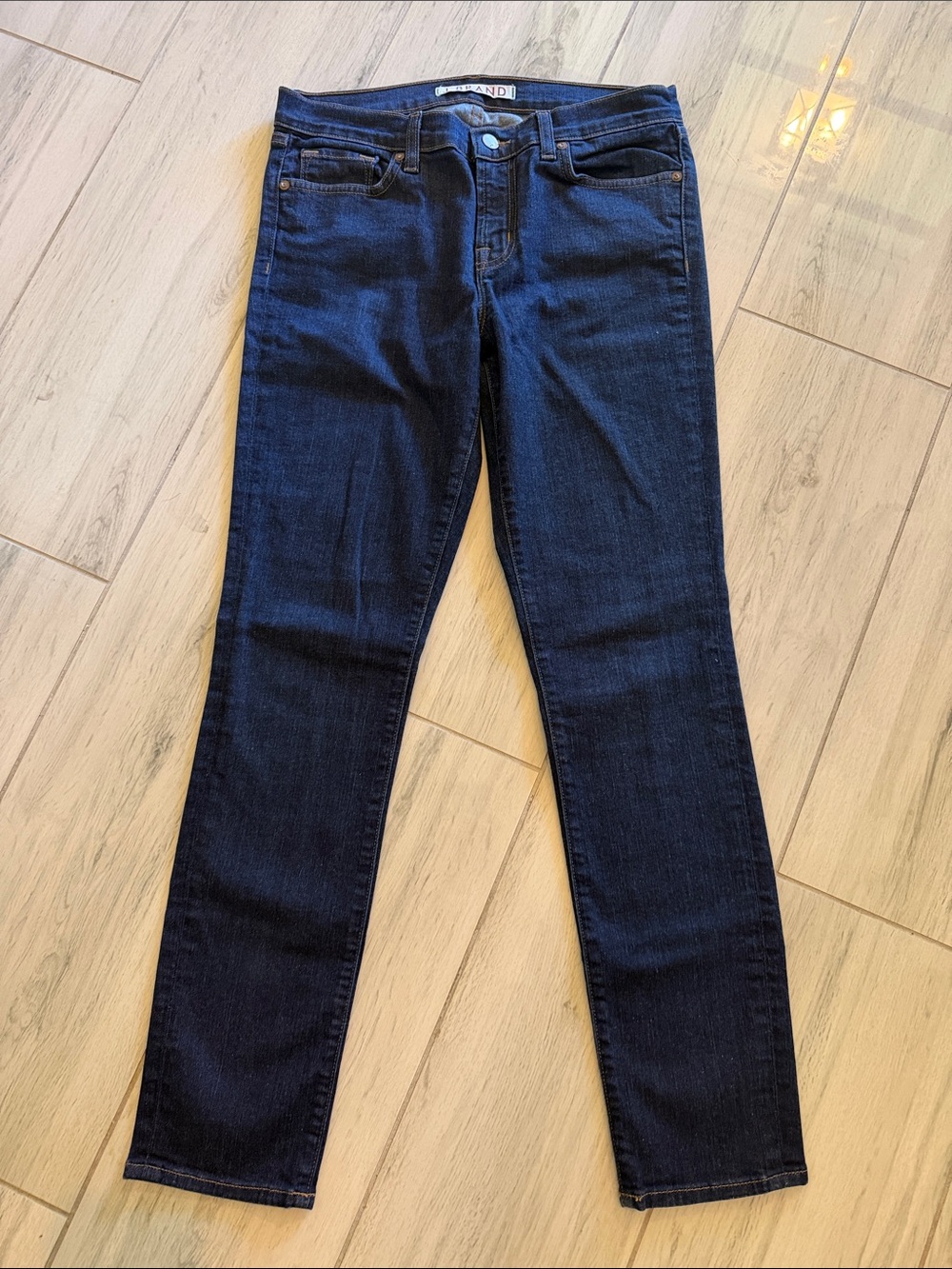 J Brand Dark Blue Skinny Jeans